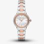 Emporio Armani Ladies Mia Rose Gold Tone Crystal Watch AR11569
