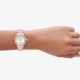 Emporio Armani Ladies Mia Rose Gold Tone Crystal Watch AR11569