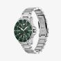 Emporio Armani Mens World Explorer Solar Powered Green Dial Watch AR11698