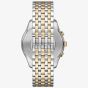 Emporio Armani Mens Antonio Two-Tone Chronograph Watch AR11713