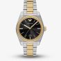 Emporio Armani Mens Federico Two-Tone Black Dial Watch AR11715