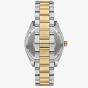 Emporio Armani Mens Federico Two-Tone Black Dial Watch AR11715