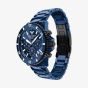 Emporio Armani Mens World Explorer Blue Chronograph Dial Bracelet Watch AR70024