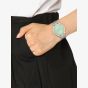 BOSS Ladies Pura Mint Green Mesh Watch 1502636