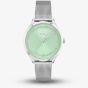 BOSS Ladies Pura Mint Green Mesh Watch 1502636