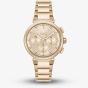 BOSS One Rose Gold Plated Crystal Watch 1502678