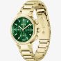 BOSS One Gold Plated Crystal Watch 1502679