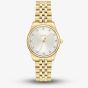 BOSS Ladies Graceful Gold Tone Crystal Silver Dial Watch 1502810