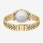BOSS Ladies Graceful Gold Tone Crystal Silver Dial Watch 1502810