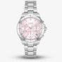 BOSS Ladies Alley Lux Crystal Pink Dial Quartz Watch 1502825