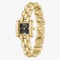 BOSS Ladies Violet Square Black Dial Bracelet Watch 1502875