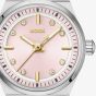 BOSS Ladies Candor Gracey Pink Dial Bracelet Watch 1502860