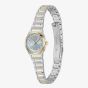 BOSS Ladies Candor Gracey Two Tone Blue Dial Bracelet Watch 1502862