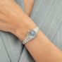 BOSS Ladies Candor Gracey Two Tone Blue Dial Bracelet Watch 1502862