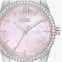 BOSS Ladies Graceful Precious Pink Mother of Pearl Dial Bracelet Watch 1502866