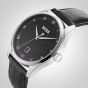 BOSS Principle Black Leather Watch 1514122