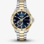 BOSS Troper Automatic Two Tone Blue Dial Watch 1514201