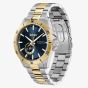 BOSS Troper Automatic Two Tone Blue Dial Watch 1514201