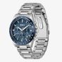 BOSS Mens Strike Blue Chronograph Watch 1514240