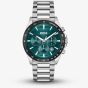 BOSS Mens Strike Green Chronograph Watch 1514241