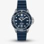 BOSS Mens Troper Sport Blue Rubber Strap Watch 1514292