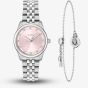 BOSS Ladies Graceful Precious Pink Watch & Bracelet Gift Set 1570189