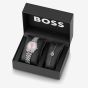 BOSS Ladies Graceful Precious Pink Watch & Bracelet Gift Set 1570189