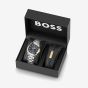 BOSS Mens Strike Blue Dial Watch & Bracelet Gift Set 1570191