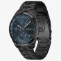 BOSS Mens Grand Prix Chronograph Black Bracelet Watch 1514314