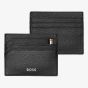 BOSS Mens Grand Prix Green Dial Bracelet Watch & Black Card Holder Gift Set 1570202