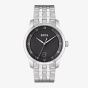 BOSS Mens Principle Black Dial Bracelet Watch & Iconic Black Card Holder Wallet Gift Set 1570204