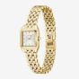 BOSS Ladies Mae Petit Golden Square Bracelet Watch and Open Heart Bracelet Gift Set 1570203