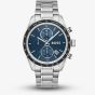 BOSS Mens Grand Prix Choronograph Blue Dial Bracelet Watch 1514344