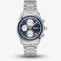 BOSS Mens Grand Prix Chronograph Blue Dial Bracelet Watch 1514360