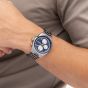 BOSS Mens Grand Prix Chronograph Blue Dial Bracelet Watch 1514360