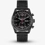BOSS Mens Skytraveller Chronograph Black Dial Mesh Bracelet Watch 1514348