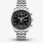BOSS Mens Skytraveller Chronograph Black Dial Bracelet Watch 1514349