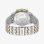 BOSS Mens Skytraveller Two Tone Chronograph Silver Dial Bracelet Watch 1514350