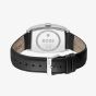BOSS Mens Principle Arc Silver Dial Leather Strap Watch 1514351