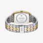 BOSS Mens Principle Arc Two Tone Blue Dial Bracelet Watch 1514354