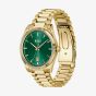 BOSS Mens Cheswick Golden Green Dial Bracelet Watch 1514355