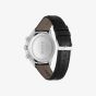 BOSS Mens Gregor Chronograph Black Dial Leather Strap Watch 1514049