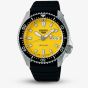 Seiko Mens 5 Sports SKX Redux Ki-Iro Yellow Watch SRPL87K1