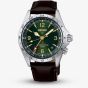 Seiko Mens Prospex Alpinist GMT Green Dial Strap Watch HBC007J1