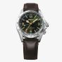 Seiko Mens Prospex Alpinist GMT Green Dial Strap Watch HBC007J1