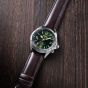 Seiko Mens Prospex Alpinist GMT Green Dial Strap Watch HBC007J1