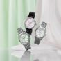 Seiko Mens Presage Classic Series Sakura Iro Cherry Blossom Pink Dial Strap Watch HCC003J1
