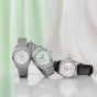 Seiko Mens Presage Classic Series Sakura Iro Cherry Blossom Pink Dial Strap Watch HCC003J1