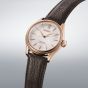 Seiko Mens Presage Classic Series x Tomioka Silk Promotion Organisation Limited Edition White Dial Strap Watch HCC008J1