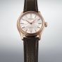 Seiko Mens Presage Classic Series x Tomioka Silk Promotion Organisation Limited Edition White Dial Strap Watch HCC008J1
